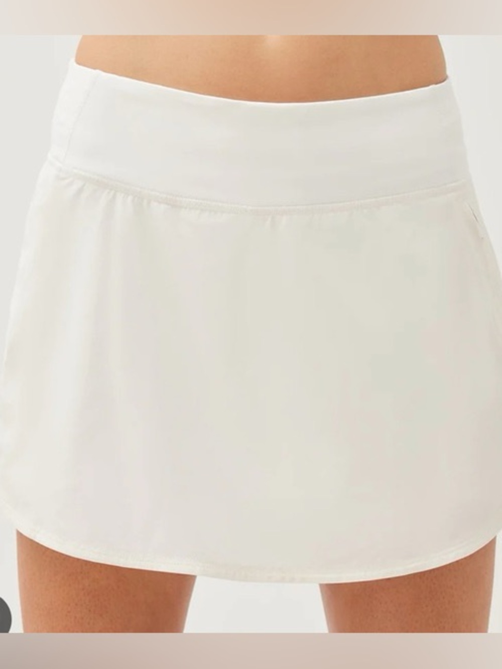 Outdoor Voices White Athletic Skort